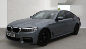 2019 BMW 5 Series 2.0 530i Gpf M Sport Saloon 4dr Petrol Auto Euro 6 (s/s) (252 Ps) in Blue — image 2