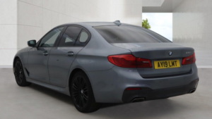 2019 BMW 5 Series 2.0 530i Gpf M Sport Saloon 4dr Petrol Auto Euro 6 (s/s) (252 Ps) in Blue — image 3