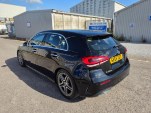 2018 Mercedes-Benz A Class 1.5 A180d Amg Line (premium) 7g-Dct Euro 6 (s/s) 5dr in Black — image 4