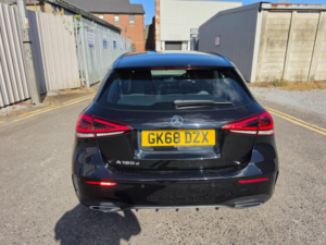 2018 Mercedes-Benz A Class 1.5 A180d Amg Line (premium) 7g-Dct Euro 6 (s/s) 5dr in Black — image 5