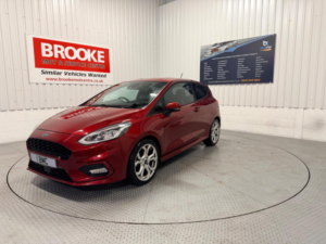 2019 Ford Fiesta 1.0t Ecoboost St-Line Euro 6 (s/s) 3dr in Red — image 3