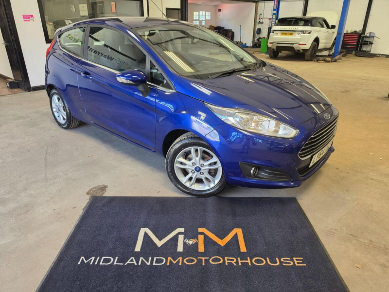 2015 Ford Fiesta 1.0t Ecoboost Zetec Euro 5 (s/s) 3dr in Blue — image 1