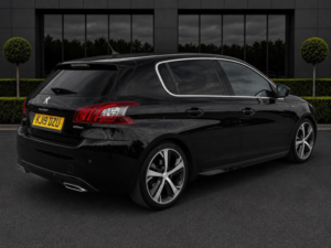 2019 Peugeot 308 1.2 Puretech Gpf Gt Line Euro 6 (s/s) 5dr in Black — image 5