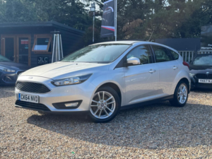 2014 Ford Focus 1.6 Tdci Zetec Euro 5 (s/s) 5dr in Silver — image 3