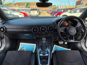 2015 Audi Tt 2.0 Tfsi S Line S Tronic Euro 6 (s/s) 3dr in White — image 2