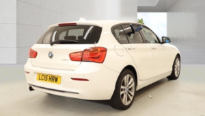 2015 BMW 1 Series 1.5 116d Sport Diesel White 5dr 1 Keeper+low Tax+satnav in White — image 2