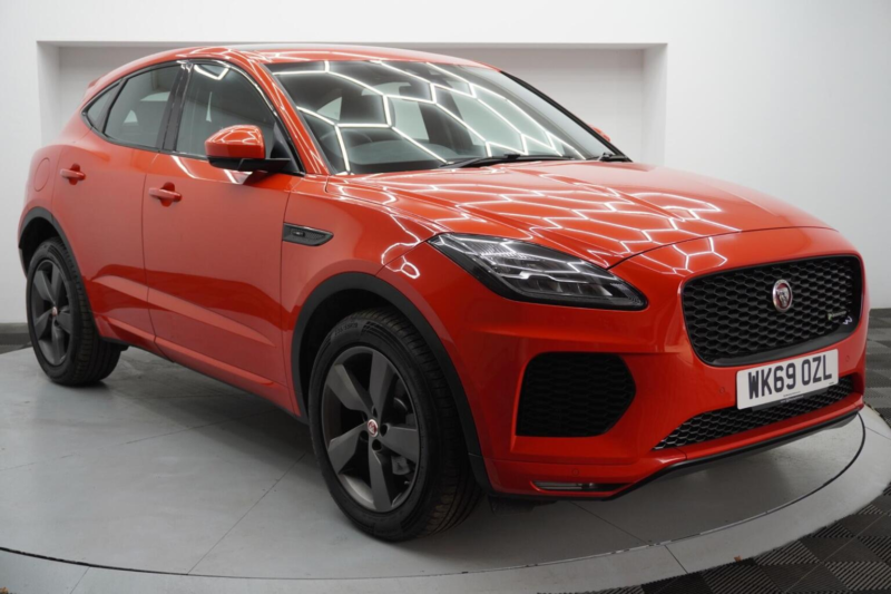 2019 Jaguar E-Pace 2.0 D180 Chequered Flag Auto AWD Euro 6 (s/s) 5dr in Orange — image 1