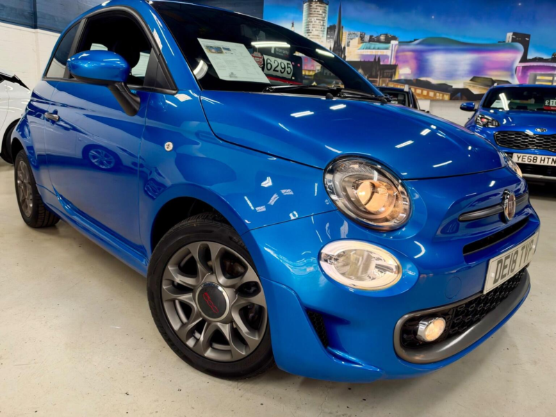 2018 Fiat 500 1.2 S Euro 6 (s/s) 3dr in Blue — image 1