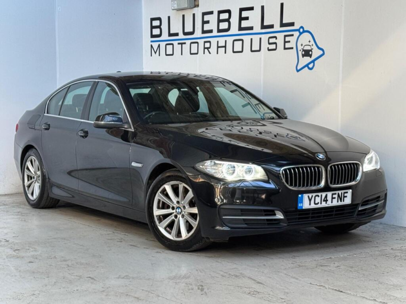 2013 BMW 5 Series 2.0 520d Se Auto Euro 6 (s/s) 4dr in Black — image 1
