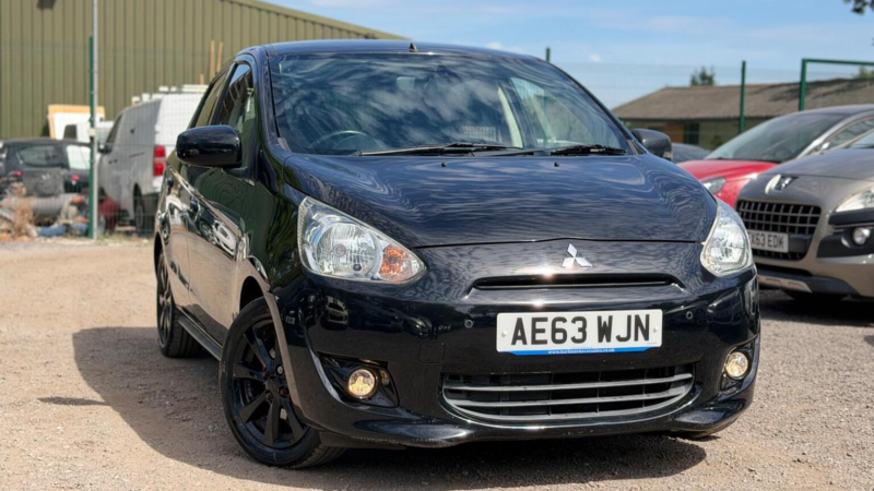 2013 Mitsubishi Mirage 1.2 3 Euro 5 (s/s) 5dr in Black — image 1