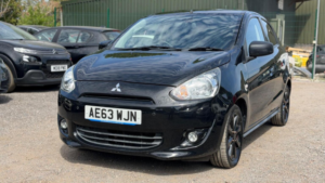 2013 Mitsubishi Mirage 1.2 3 Euro 5 (s/s) 5dr in Black — image 3