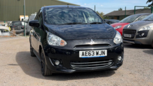 2013 Mitsubishi Mirage 1.2 3 Euro 5 (s/s) 5dr in Black — image 5