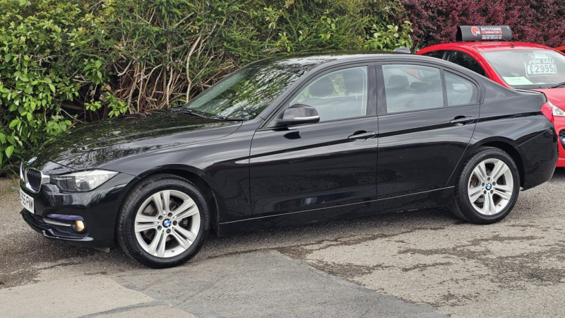 2016 BMW 3 Series 2.0 320d Sport Saloon in Black — image 1