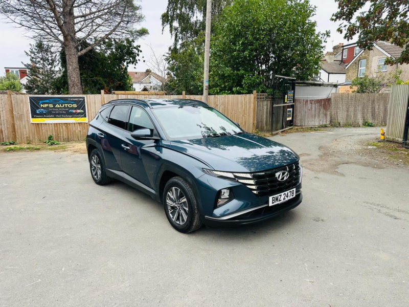2023 Hyundai Tucson 1.6 T-Gdi Mhev Se Connect Dct Euro 6 (s/s) 5dr in Blue — image 1