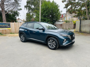2023 Hyundai Tucson 1.6 T-Gdi Mhev Se Connect Dct Euro 6 (s/s) 5dr in Blue — image 5