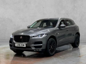 2018 Jaguar F-Pace 2.0 D180 Portfolio Auto AWD Euro 6 (s/s) 5dr in Grey — image 4