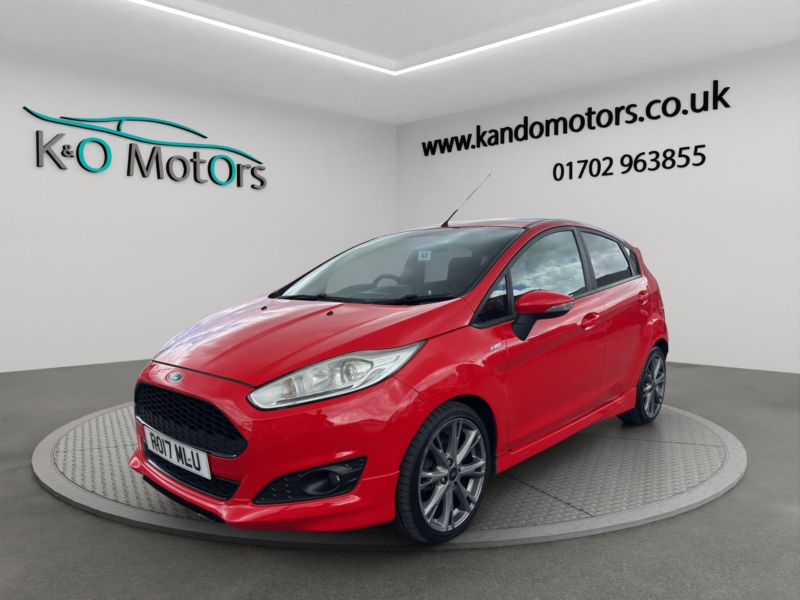 2017 Ford Fiesta 1.0t Ecoboost St-Line Euro 6 (s/s) 5dr in Red — image 1