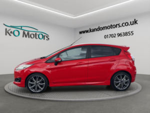 2017 Ford Fiesta 1.0t Ecoboost St-Line Euro 6 (s/s) 5dr in Red — image 3