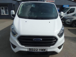 2022 Ford Transit Custom 2.0 320 Ecoblue Limited L1 H1 Euro 6 (s/s) 5dr in White — image 2