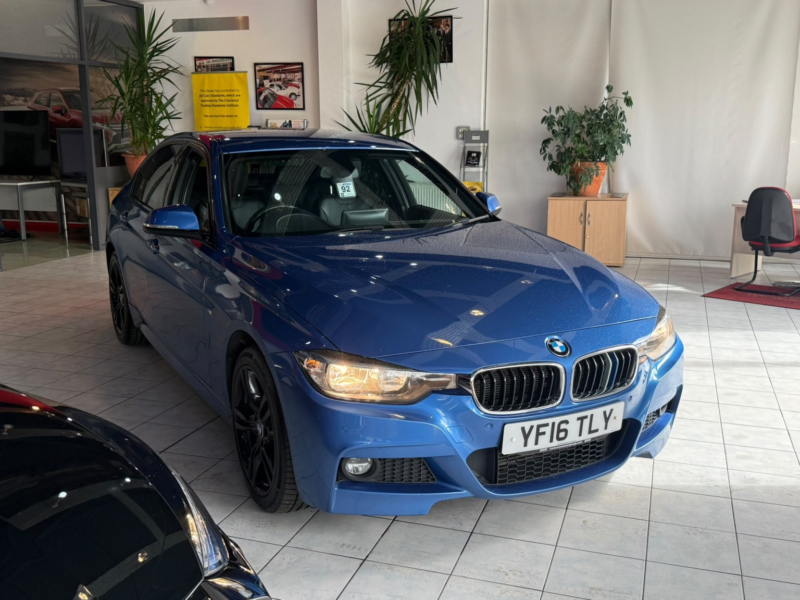 2016 BMW 3 Series 2.0 320d Xdrive M Sport Saloon in Blue — image 1