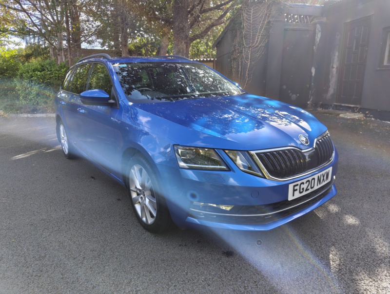 2020 Skoda Octavia 1.5 Tsi Act Se L in Blue — image 1