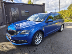 2020 Skoda Octavia 1.5 Tsi Act Se L in Blue — image 2