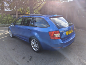 2020 Skoda Octavia 1.5 Tsi Act Se L in Blue — image 4