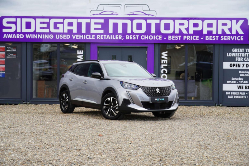 2023 Peugeot E-2008 50kwh Allure Premium + Auto 5dr (7kw Charger) in Grey — image 1