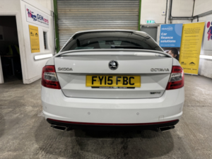 2015 Skoda Octavia 2.0 Tfsi Vrs in White — image 6