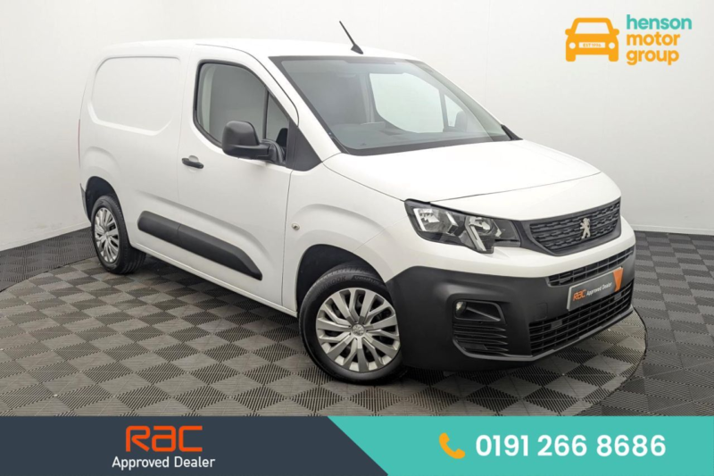 2020 Peugeot Partner 1.5 Bluehdi 1000 Professional Standard Panel Van 5dr Diesel Manual Swb Euro 6 (s/s) (100 Bhp) in White — image 1
