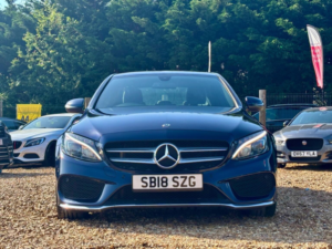 2018 Mercedes-Benz C Class 2.1 C220d Amg Line G-Tronic+ Euro 6 (s/s) 4dr in Blue — image 5