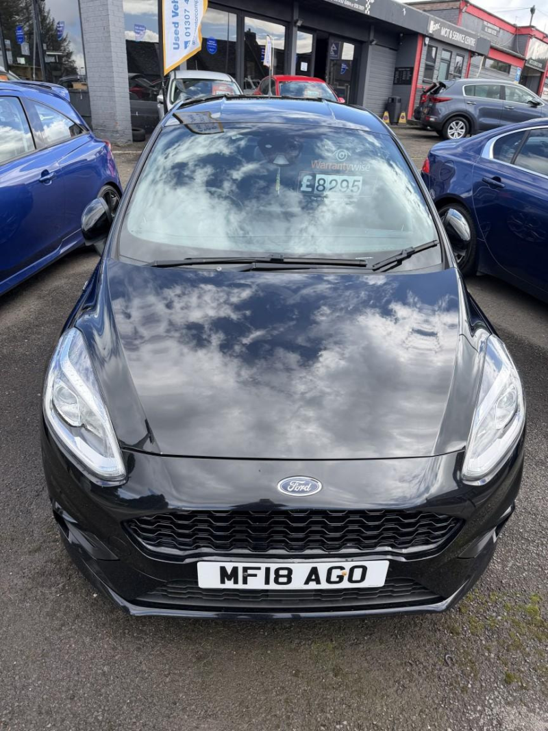 2018 Ford Fiesta 1.0t Ecoboost St-Line Hatchback 3dr Petrol Manual Euro 6 (s/s) (125 Ps) in Multicolour — image 1