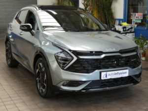 2025 Kia Sportage 1.6 T-Gdi 13.8kwh Gt-Line S SUV 5dr Petrol Plug-In Hybrid Auto AWD Euro 6 (s/s) (241 Bhp) in Silver — image 5