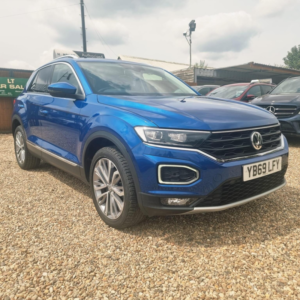 2020 Volkswagen T-Roc 1.5 Tsi Evo Sel DSG Euro 6 (s/s) 5dr in Blue — image 2