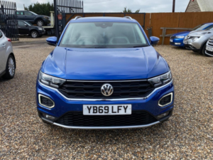 2020 Volkswagen T-Roc 1.5 Tsi Evo Sel DSG Euro 6 (s/s) 5dr in Blue — image 3