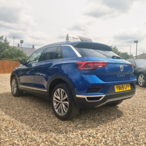 2020 Volkswagen T-Roc 1.5 Tsi Evo Sel DSG Euro 6 (s/s) 5dr in Blue — image 5