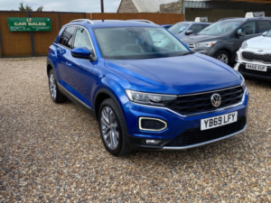 2020 Volkswagen T-Roc 1.5 Tsi Evo Sel DSG Euro 6 (s/s) 5dr in Blue — image 6