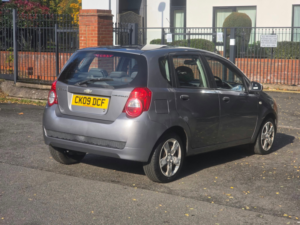 2009 Chevrolet Aveo 1.2 Ls Hatchback 5dr Petrol Manual Euro 4 (83 Bhp) in Grey — image 6