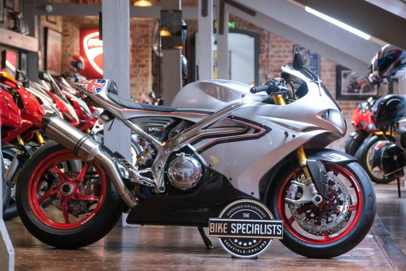 2023 Norton V4 Sv V4 Sv Manx Silver Delivery Miles in Silver — image 1