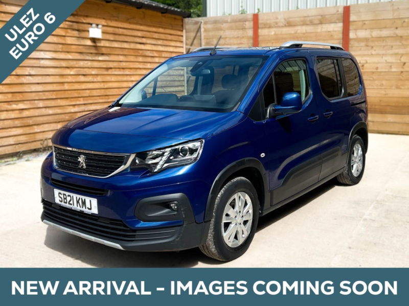 2021 Peugeot Rifter 5 SEAT Petrol Auto Wheelchair Accessible Disabled Access Vehicle Wav in Blue — image 1