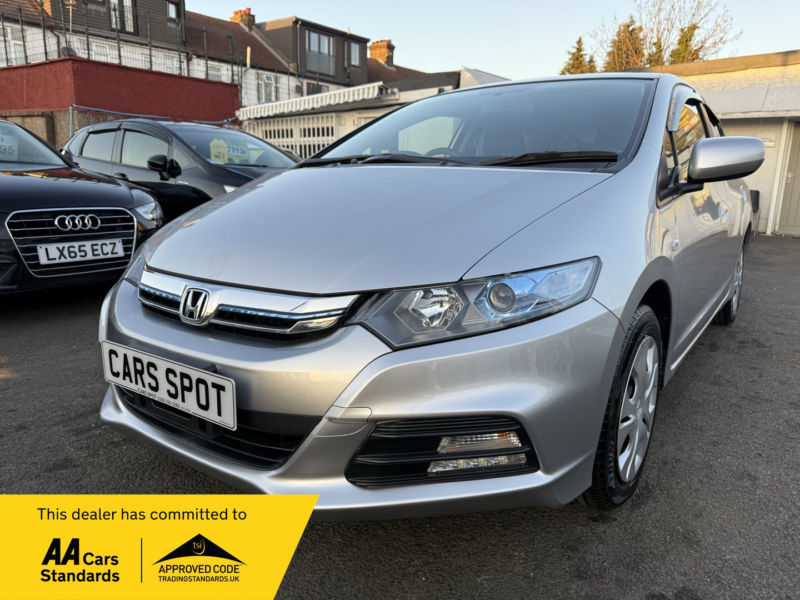 2013 Honda Insight 1.3 Dual Vvt-I Euro 5 5dr Fresh Import Verified Mile Finance Avb in Silver — image 1