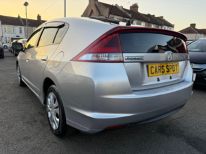 2013 Honda Insight 1.3 Dual Vvt-I Euro 5 5dr Fresh Import Verified Mile Finance Avb in Silver — image 4