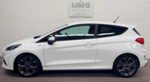2018 Ford Fiesta 1.0t Ecoboost St-Line Euro 6 (s/s) 3dr in White — image 3