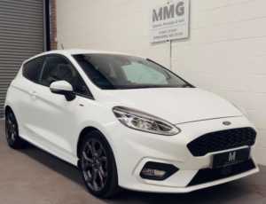 2018 Ford Fiesta 1.0t Ecoboost St-Line Euro 6 (s/s) 3dr in White — image 5
