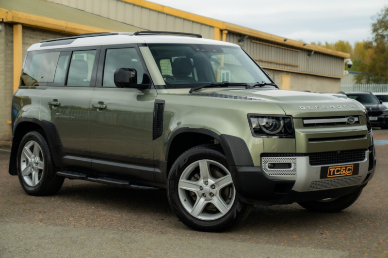 2022 Land Rover Defender 110 3.0 D250 Mhev Se SUV 5dr Diesel Auto 4WD Euro 6 (s/s) (250 Ps) in Green — image 1