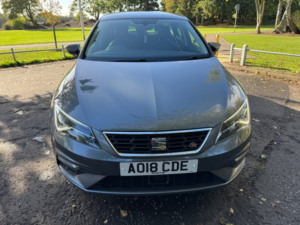 2018 SEAT Leon 2.0 Tdi Fr Technology Hatchback 5dr Diesel Manual Euro 6 (s/s) (150 Ps) in Grey — image 3