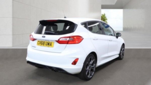 2018 Ford Fiesta 1.0t Ecoboost St-Line Euro 6 (s/s) 5dr in White — image 4