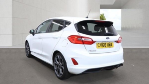 2018 Ford Fiesta 1.0t Ecoboost St-Line Euro 6 (s/s) 5dr in White — image 5