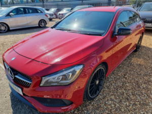 2017 Mercedes-Benz Cla 2.1 Cla220d Amg Line Shooting Brake 7g-Dct 4matic Euro 6 (s/s) 5dr in Red — image 3