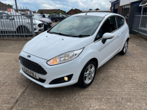 2013 Ford Fiesta 1.0t Ecoboost Zetec Hatchback 3dr Petrol Manual Euro 5 (s/s) (100 Ps) in White — image 3